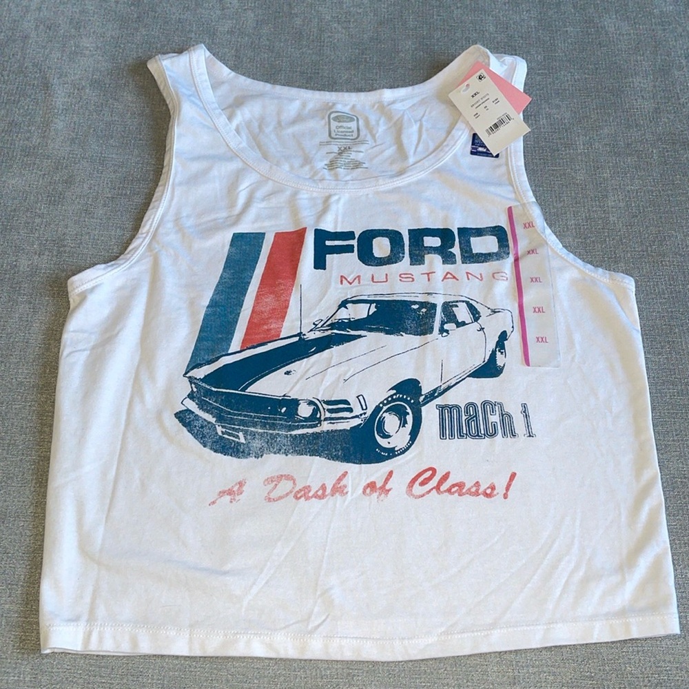 Ford Mustang Women’s Officially Licensed Skinny Top